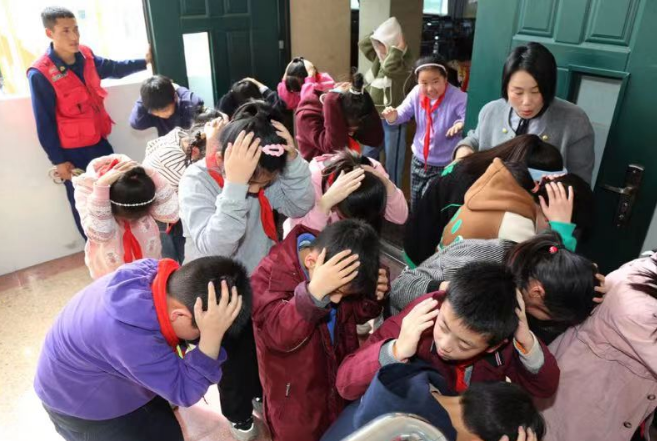 江苏盐城大丰：防灾减灾进校园 安全教育伴成长