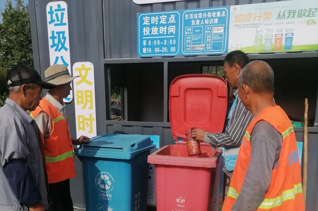 青岛西海岸新区张家楼街道持续开展生活垃圾分类主题宣传工作