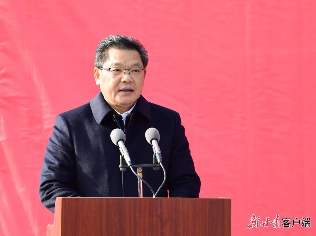 甘肃：新建时速200公里兰州至合作铁路全线开工建设动员大会在夏河举行 任振鹤出席并讲话