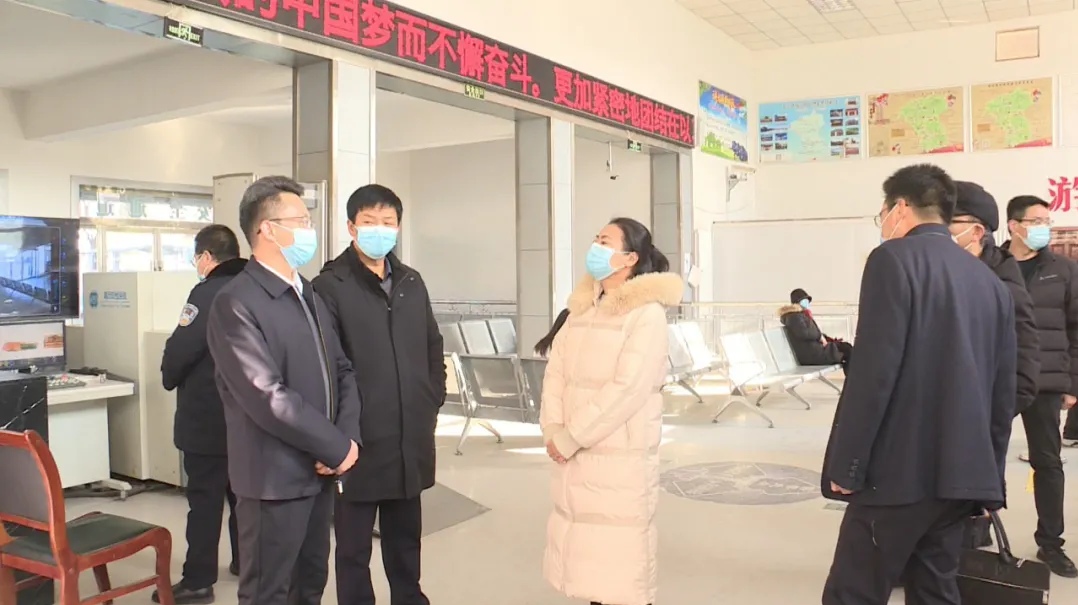 甘肃会宁县领导带队检查元旦期间疫情防控及安全生产工作