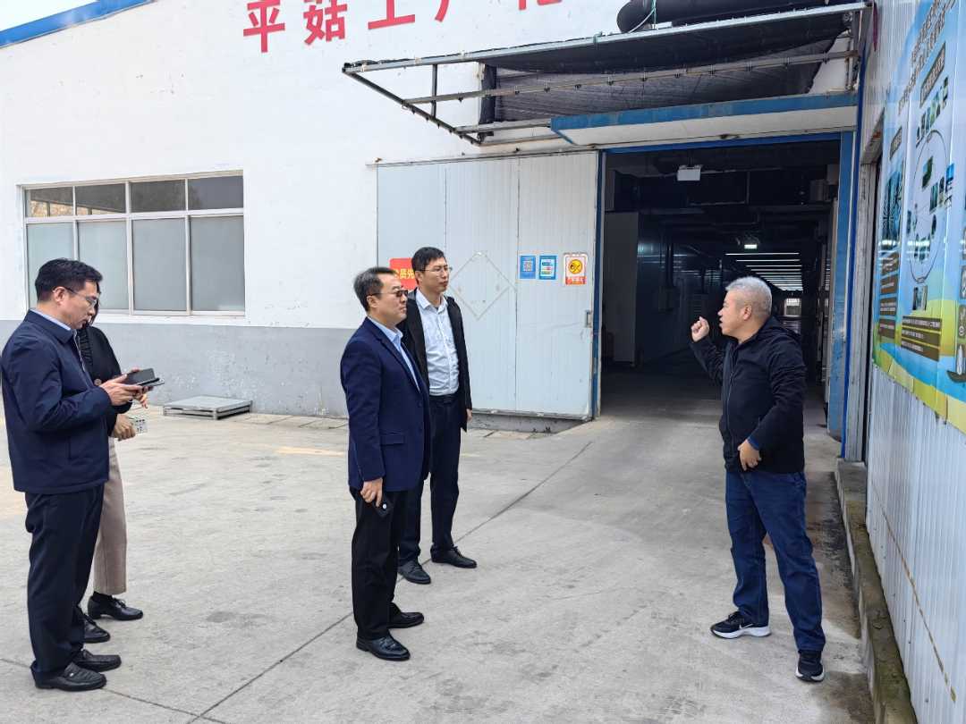 青岛市黄岛区工业和信息化局到大村镇走访调研