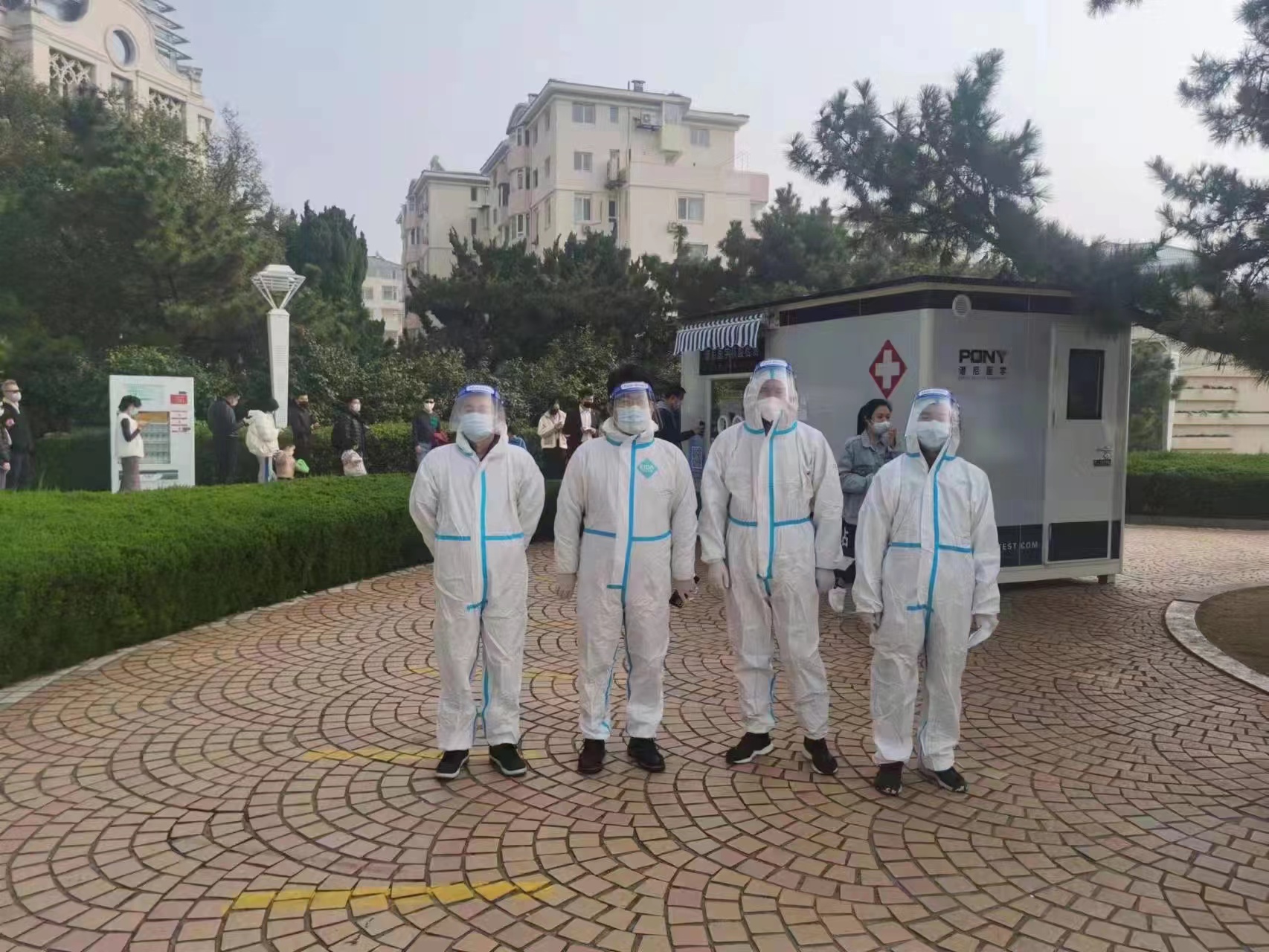 青岛市海洋发展局党员干部支援疫情防控一线：  争做战疫“排头兵”，当好逆行“急先锋”
