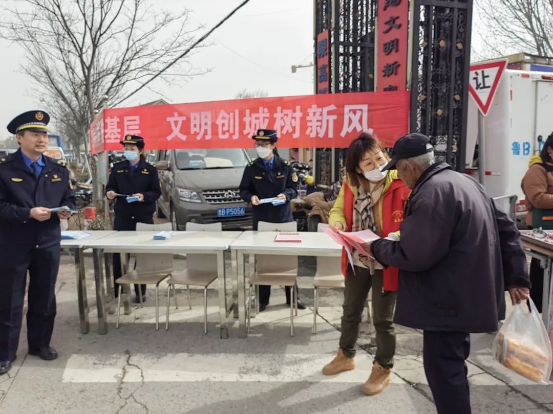 青岛西海岸新区滨海街道：扫黄打非进大集，文明创建树新风