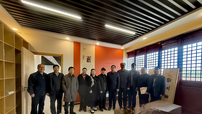 河北省人大文促会赴灵寿县作家协会 开展文化调研 指导基层文学艺术发展