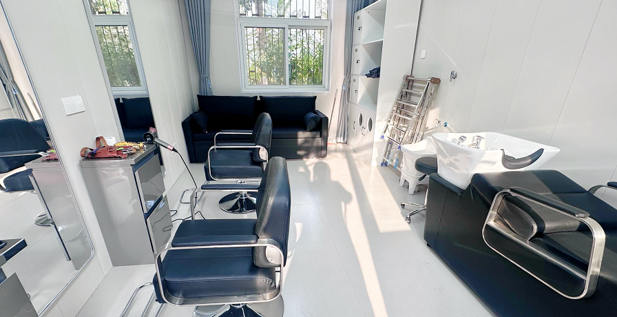 河北地矿丨地质八队职工理发室正式启用